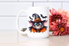 Goofy Smile Bat Halloween Clipart Product Image 2