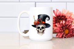 Funny Skull Halloween Clipart Product Image 2