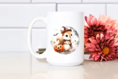 Adorable Baby Squirrel in Halloween Costume, High-Res PNG Product Image 2