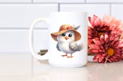 Funny Baby Dove with Sun Hat Product Image 2