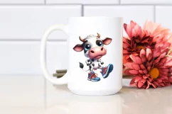Confused Cow in Sports Shoes Product Image 2