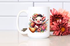 Vibrant Drawing Baby Pig | Clipart Product Image 2