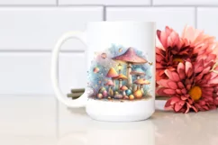 Detailed Magical Mushroom PNG Product Image 2