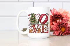 Love Christmas Illustration PNG Product Image 2