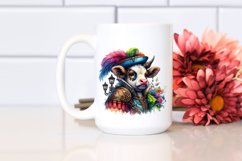 Colorful Cow Renaissance Fair PNG Product Image 2