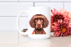 Chesapeake Bay Retriever Funny Haircut | Clipart Product Image 2