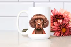 Chesapeake Bay Retriever Funny Haircut | Clipart Product Image 2