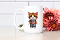 Funny Baby Cat Clipart Product Image 2