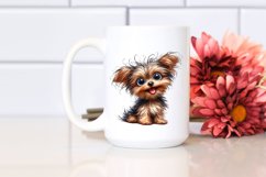 Crazy Looking Yorkipoo | Sublimation | Clipart Product Image 2