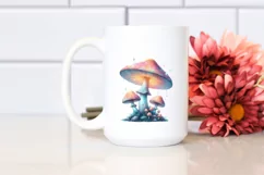 Detailed Magical Mushroom PNG Product Image 2