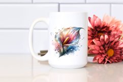 Abstract Shiny Calla Lily Material | Sublimation | Clipart Product Image 2