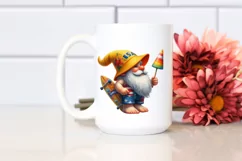 Beach Gnome Digital Painting | Sublimation | Clipart Product Image 2