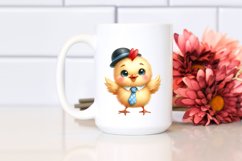 Funny Baby Chiken Clipart Product Image 2