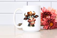 Cow Contempt Cow with Hat Clipart Product Image 2