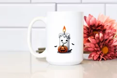 Funny Haunted House Halloween Clipart, PNG Product Image 2