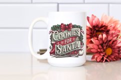 Cookies for Santa Christmas Png Product Image 2