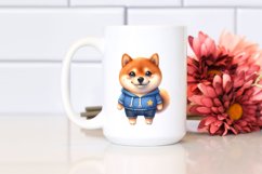 Happy Shiba Inu Clipart Product Image 2