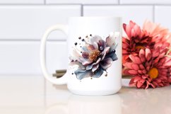 Abstract Glossy Anemone | Sublimation | Clipart Product Image 2