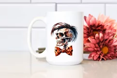 Skull Hair Bow Skull Fred Flintstone Product Image 2