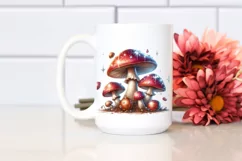 Detailed Shiny Mushroom PNG Product Image 2