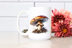 Detailed Shiny Mushroom PNG Product Image 2