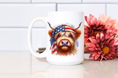 Big Eyes Huge Smile Highland Cow Clipart Product Image 2