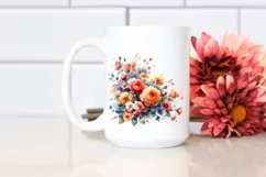 Colorful Abstract Roses, Transparent PNG Product Image 2