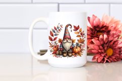 Detailed Autumn Gnome PNG Product Image 2