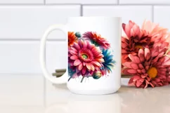 Vibrant Gerbera Flowers, Transparent PNG Product Image 2