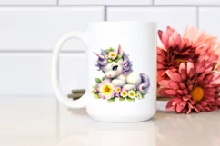 Cute Baby Unicorn Primrose | Clipart Product Image 2