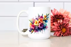 Vibrant Bouquet with Gladiolus Splash | Clipart Product Image 2