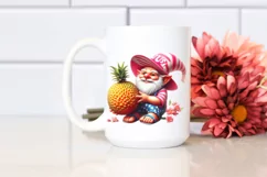 Gnome in Beach Wear with Jackfruit | Clipart Product Image 2