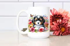 Colorful Baby Dog Clipart Product Image 2