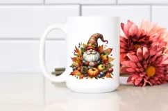 Detailed Autumn Gnome PNG Product Image 2