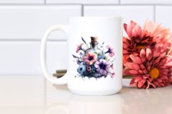 Vibrant Abstract Bottle Clipart Product Image 2