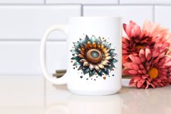 Sunflower Watercolor Splash Clipart Product Image 2