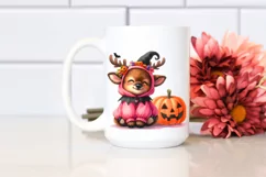 Cute Baby Elk Halloween | Sublimation Clipart Product Image 2