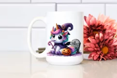 Cute Baby Unicorn Halloween | Sublimation Clipart Product Image 2