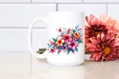 Colorful Hawaiian Flowers, Transparent PNG Product Image 2