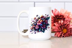 Glossy Impatiens Shiny Abstract | Clipart Product Image 2