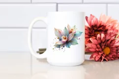 -like Orchid, Watercolor Splash PNG Product Image 2