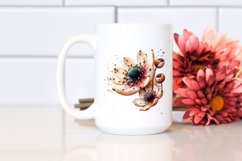 Abstract Stained Anemone | Clipart Product Image 2