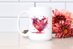 Broken Heart Love Clipart |T-shirt, Mug, Tumbler Product Image 3