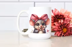 Excited Mouse Portrait Caricature-like | Sublimation | Product Image 2