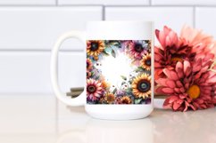 Colorful Horizontal Frame Sunflower Product Image 2