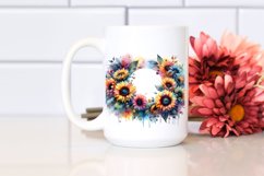 Colorful Horizontal Frame Sunflower Product Image 2