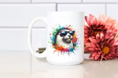 Quirky Colorful Sunglasses Art | Sublimation | Clipart Product Image 2