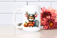 Vibrant Halloween Elk | Clipart Product Image 2