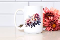 Rhododendron Watercolor Splash | Sublimation | Clipart Product Image 2