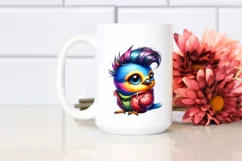 Goofy Baby Bird with Sunglasses PNG Product Image 2